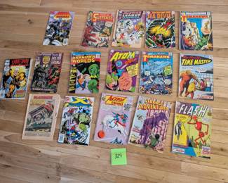 Collection of 1960s and 1990s comic books