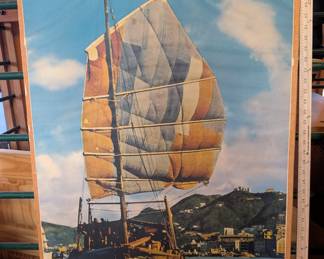 Hong Kong Vintage Poster