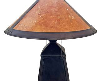 Arts and Crafts Style Lamp