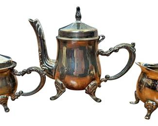 Godinger Miniature SilverPlated Tea Set