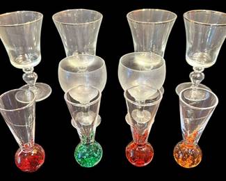 Lot of Glass Barware