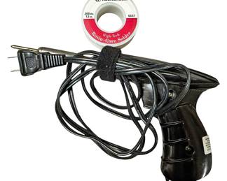 Electric Soldering Gun and Wire