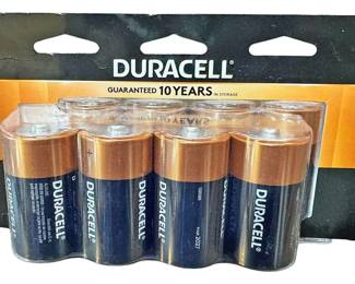 8 Pack of Duracell Coppertop D Batteries