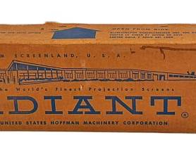 Radiant Portable Movie Projection Screen