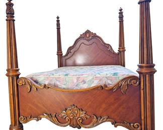 Edwardian Style Queen Poster Bed Frame