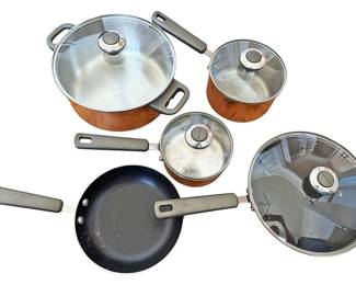 Set of Farberware Pots and Pans