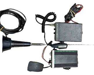 Lot of Vintage CB Radio Equipment