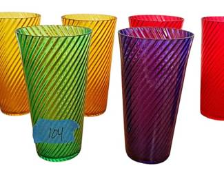 Set of 8 Acrylic 20oz Tumblers