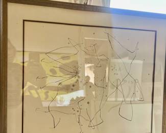 Juan Miro' Spain Litho