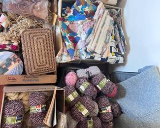 Yarns & Accessories & Vintage Fabrics