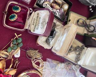 Jade, emerald, Victorian etc..