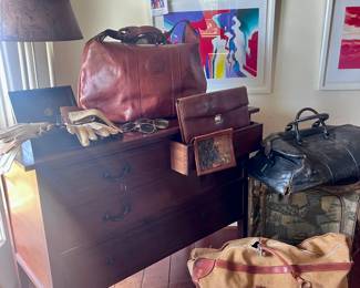 Well Traveled Leather & Canvas Luggage