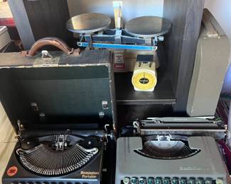 Vintage writing machines