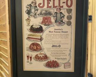 Another preserved “JELLO” advertisement 