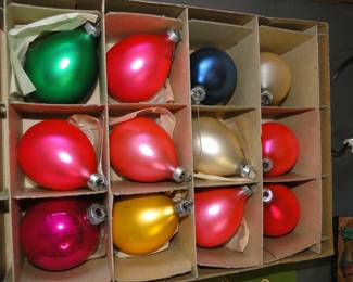 Ohh pear drop ornaments