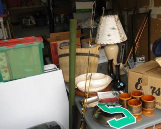 Lots of items, ready to be rolled out and displayed