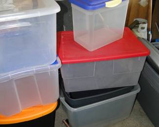 Empty bins galore