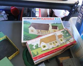 Plasticville, because every great train town needs homes