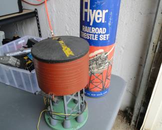 Vintage train parts and pieces, and things