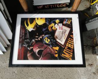 Yeah, it is sideways, But GO BLUE!!!