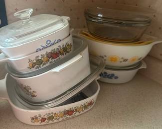 Pyrex & Corning