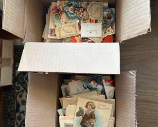 Vintage greeting & holiday cards