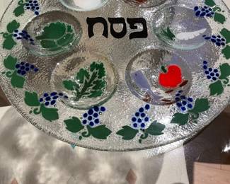 Beautiful Passover Seder Plate.