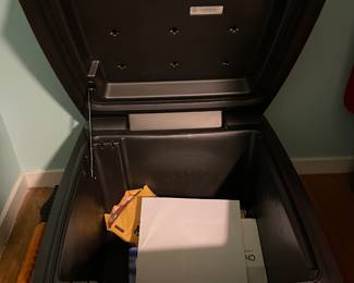 Fire Proof medium size safe.