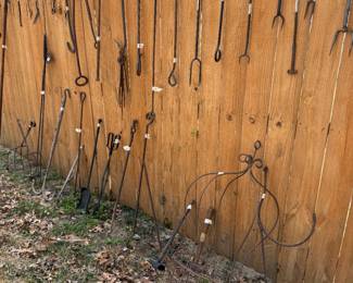 Lots of iron tools
