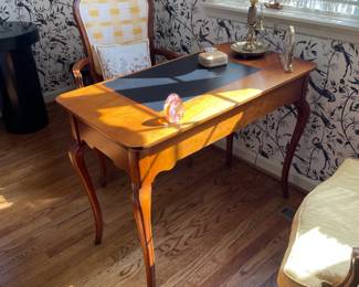 Small Cherry Wood Desk  21" by 40"