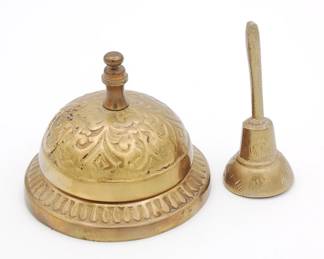 brass counter bell  brass bell