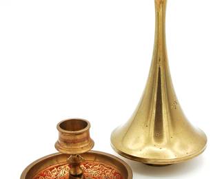 brass candlesticks
