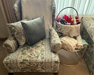 Bassett Armchair. Available for presale. Contact us if interested.