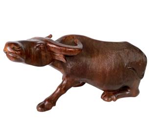 JAKA212 Wooden Water Buffalo Sculpture