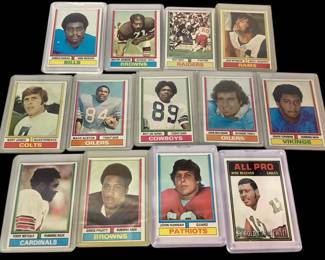 TN11 1974 Topps Football Cards All Rookies