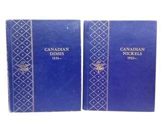 TN34 Canada Dimes Canada Nickles 2 Books
