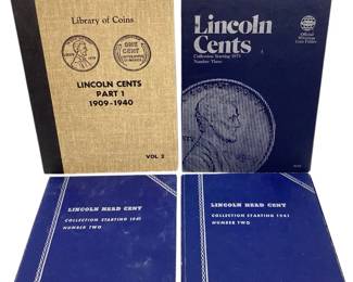TN40 Four Lincoln Cent Books