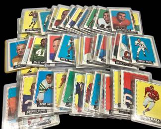 TN2 Large Group Of 1964 Topps Football Mostly Rookie Cards