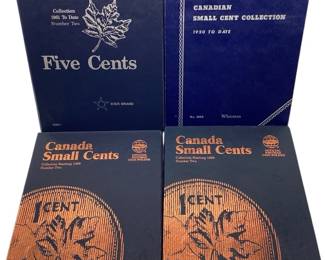 TN10 Four Canada Cent Nikel Books