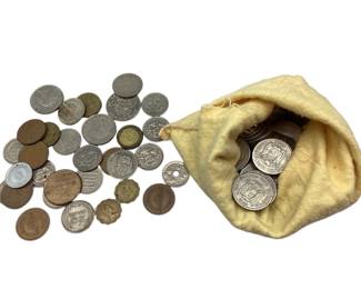 TN13 Lot Of Foreign Coins