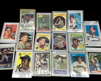 TN1 Fifteen Older Baseball Cards