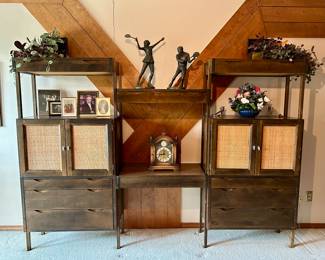 MCM cabinets and shelves