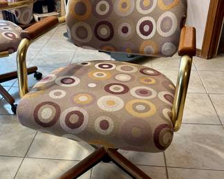 These very nice rolling chairs are super comfy 