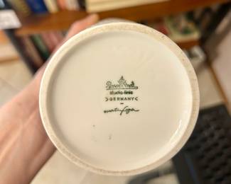 Rosenthal white vase- beautiful pattern