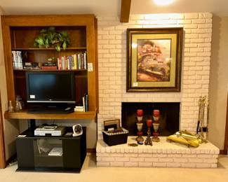 Home decor, books, and electronics 