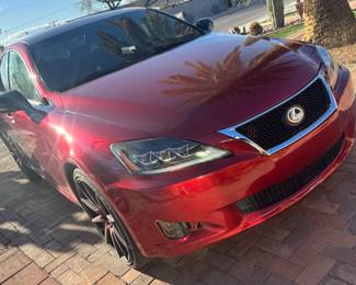 2009 Lexus Is250 front view 