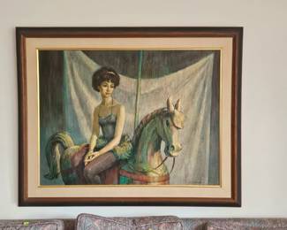 KURT FRANKENSTEIN  OIL PAINTING