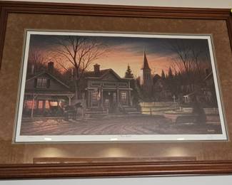TERRY REDLIN SIGNED