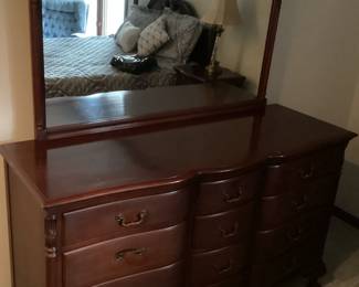 6 Drawer Dresser with Mirror