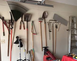 Various Lawn Tools